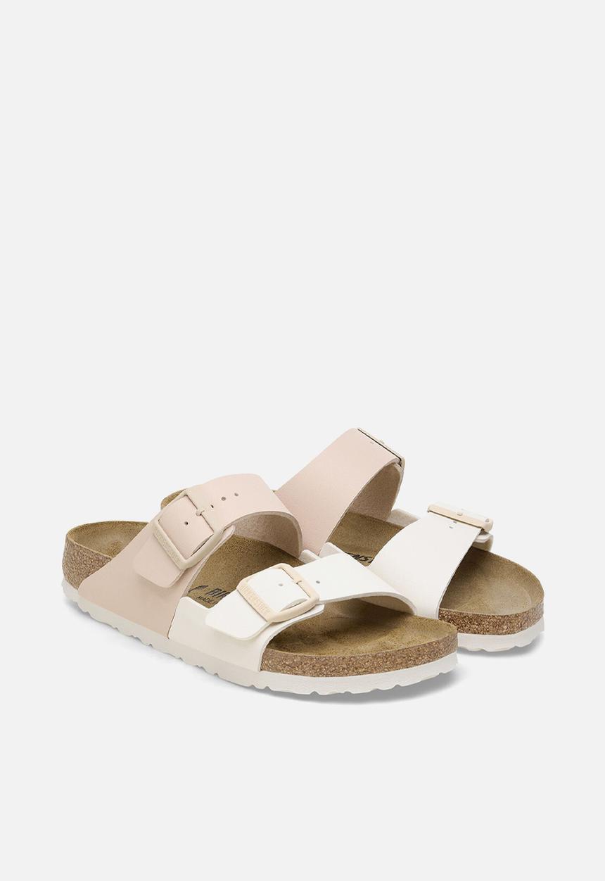 Birkenstock - Arizona split narrow - eggshell & new beige