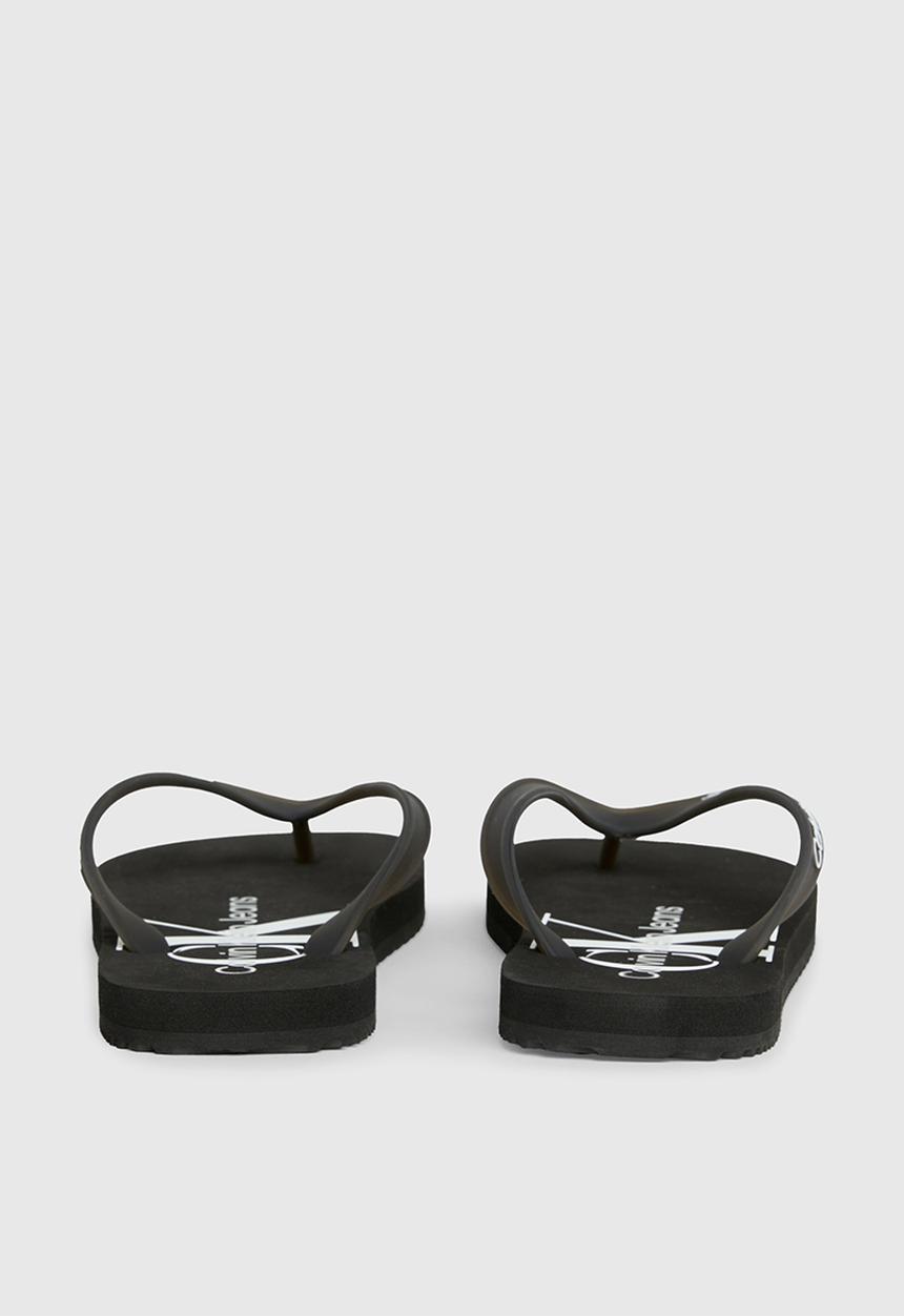 Calvin Klein - Beach monologo flip flop - black