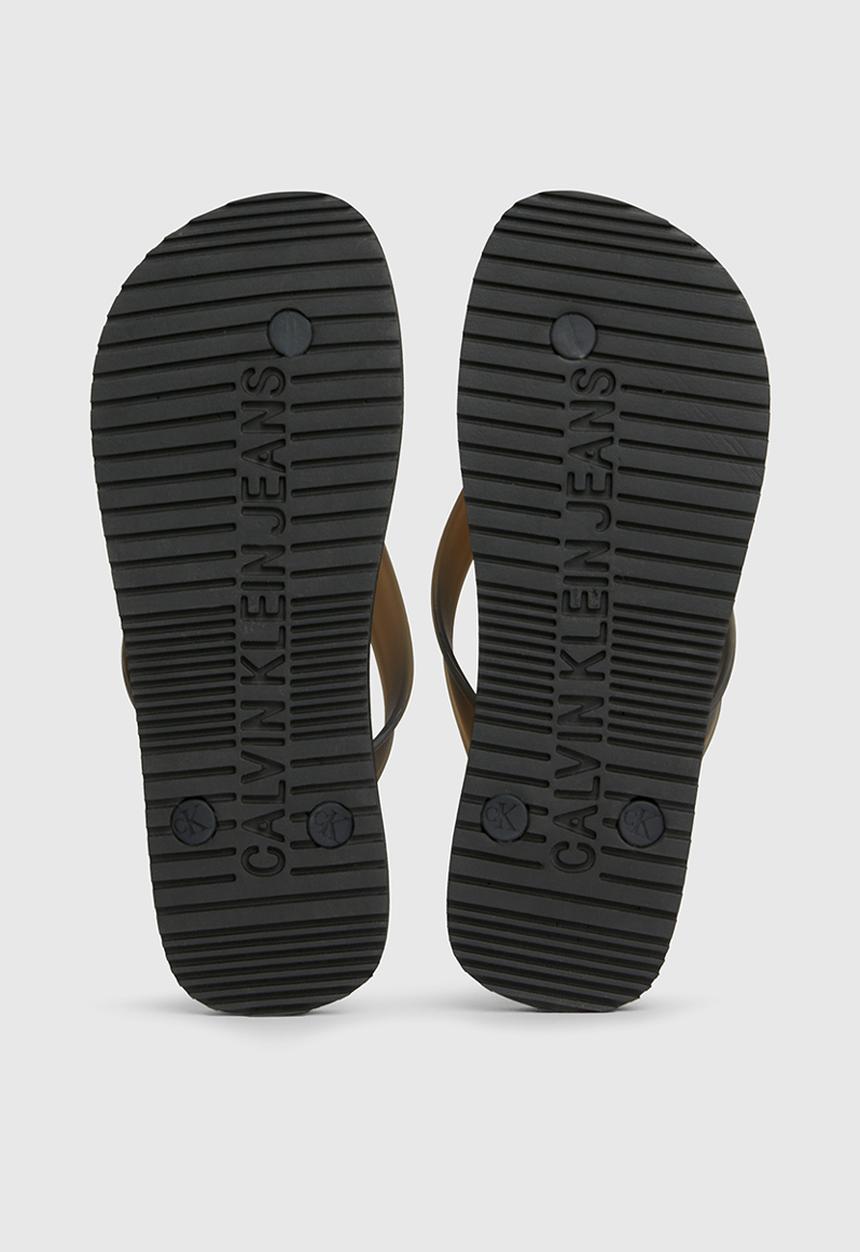 Calvin Klein - Beach monologo flip flop - black