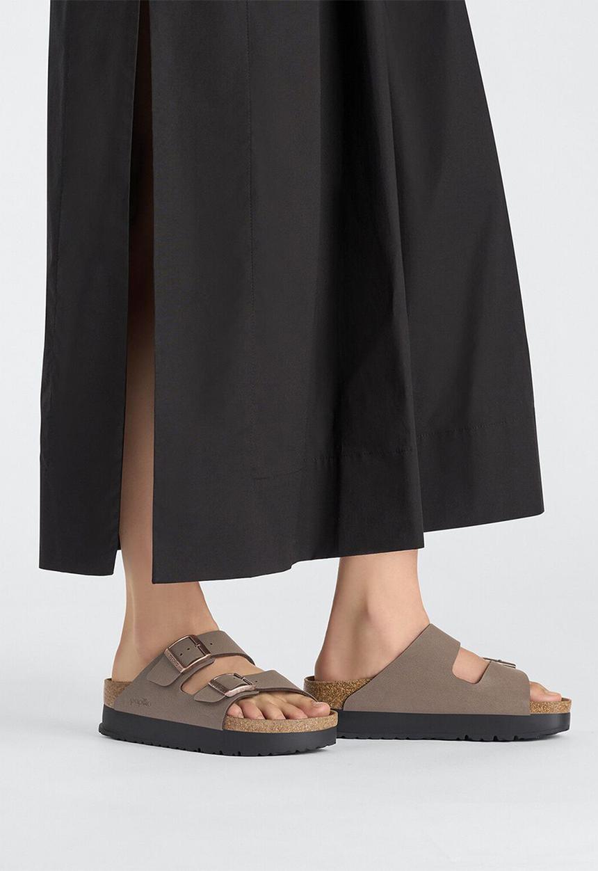 Birkenstock - Arizona platform narrow - mocca