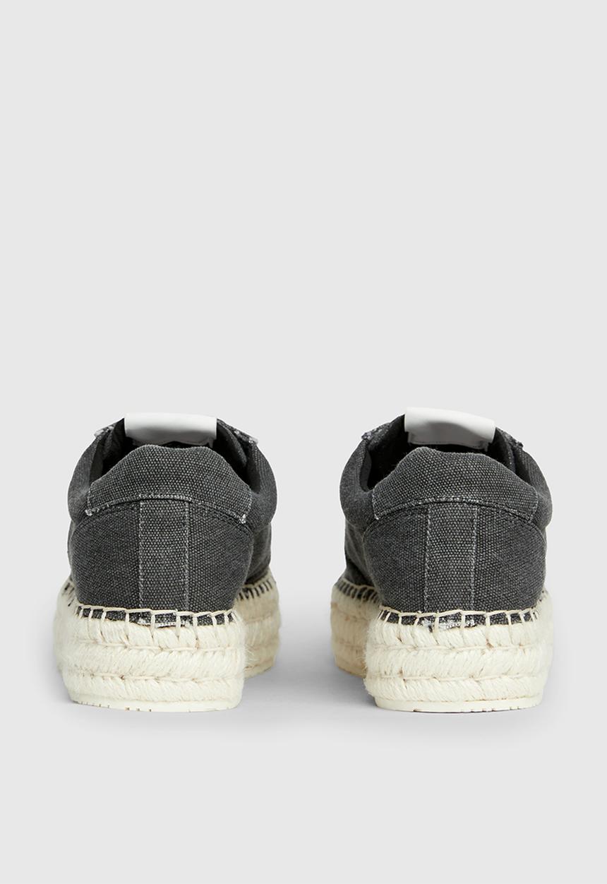 Calvin Klein - Espadrille sneaker - black salt & pepper