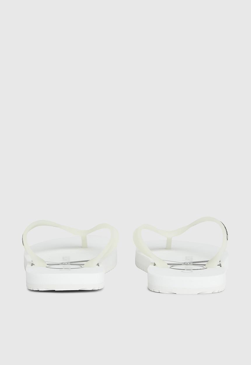 Calvin Klein - Beach monologo flip flop - white