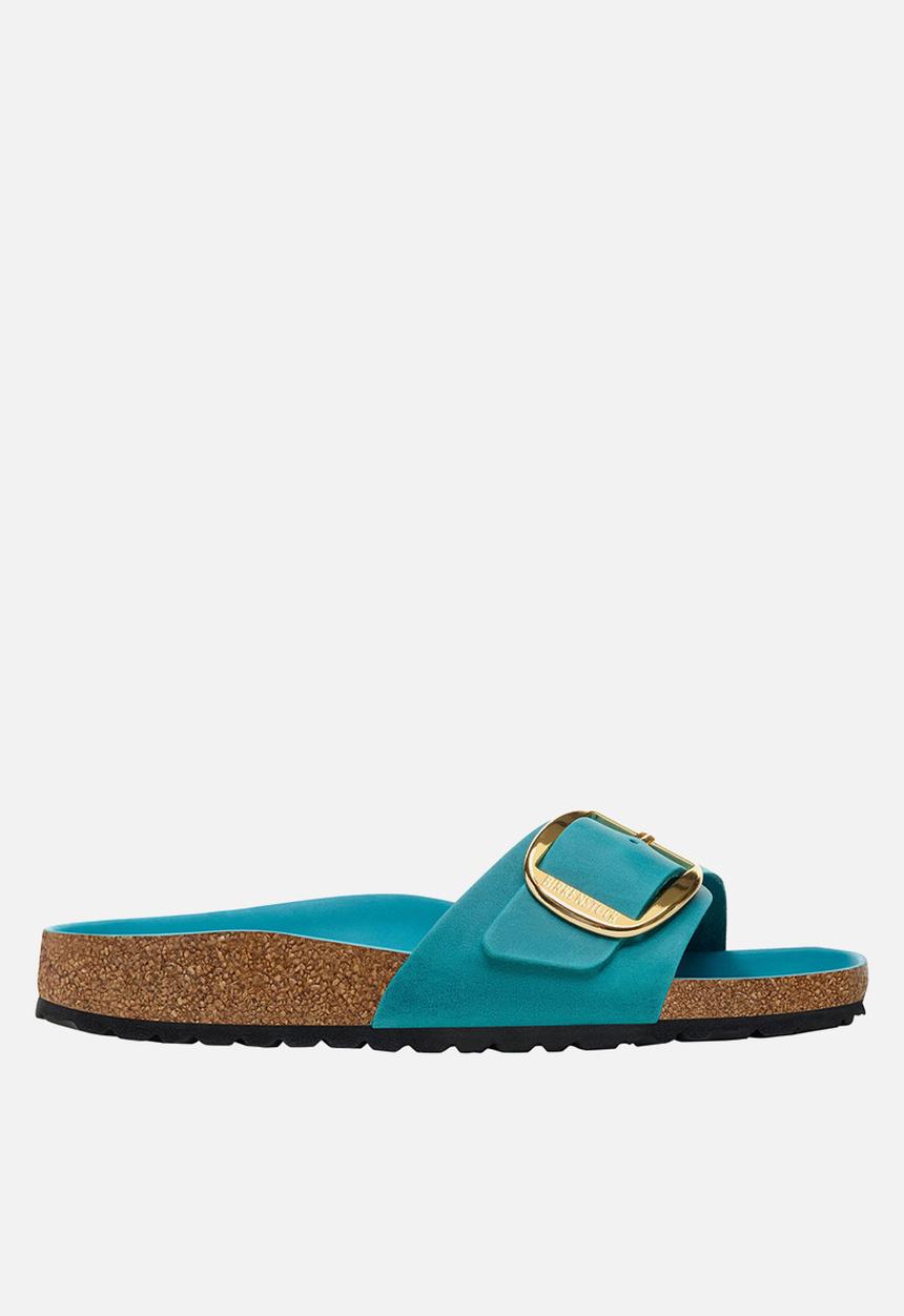 Birkenstock - Madrid nig buckle leather narrow - biscay bay