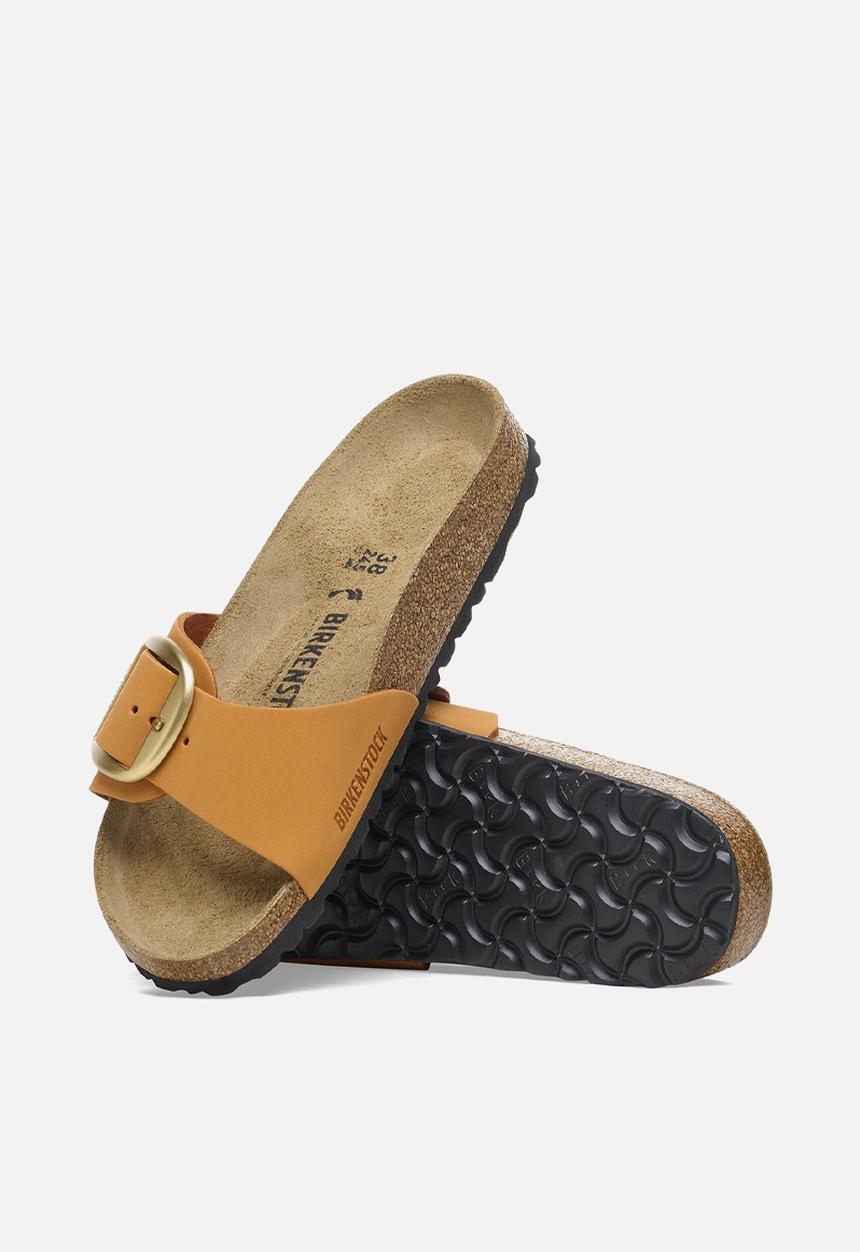 Birkenstock - Madrid big buckle leather narrow - burnt orange