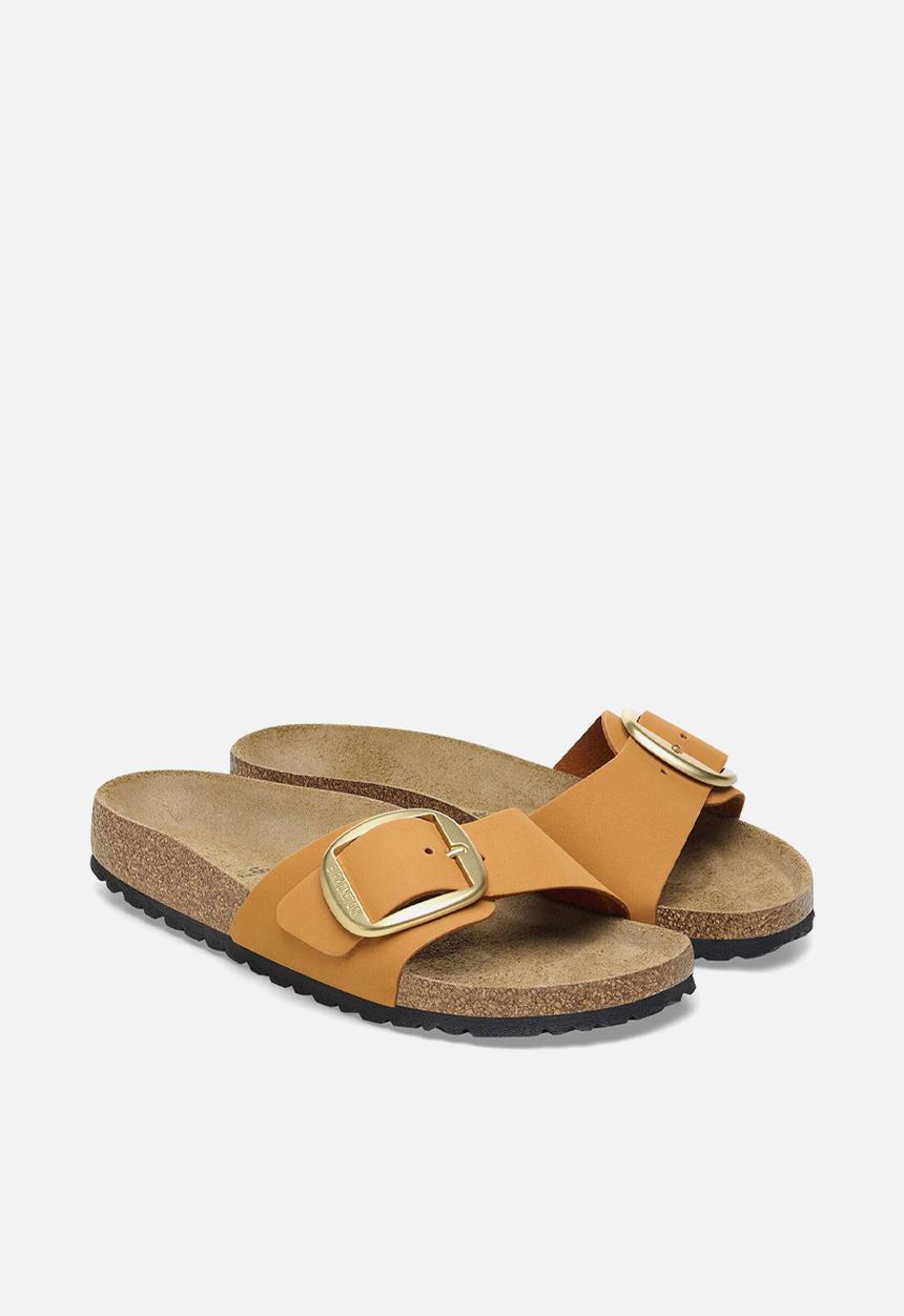 Birkenstock - Madrid big buckle leather narrow - burnt orange