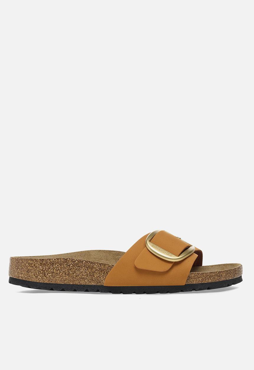 Birkenstock - Madrid big buckle leather narrow - burnt orange