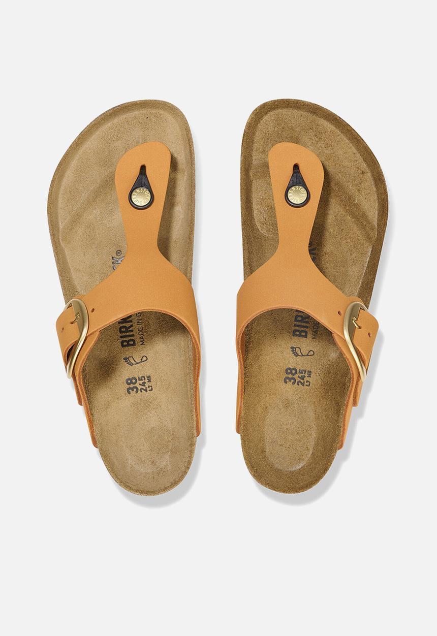 Birkenstock - Gizeh big buckle leather regular - burnt orange