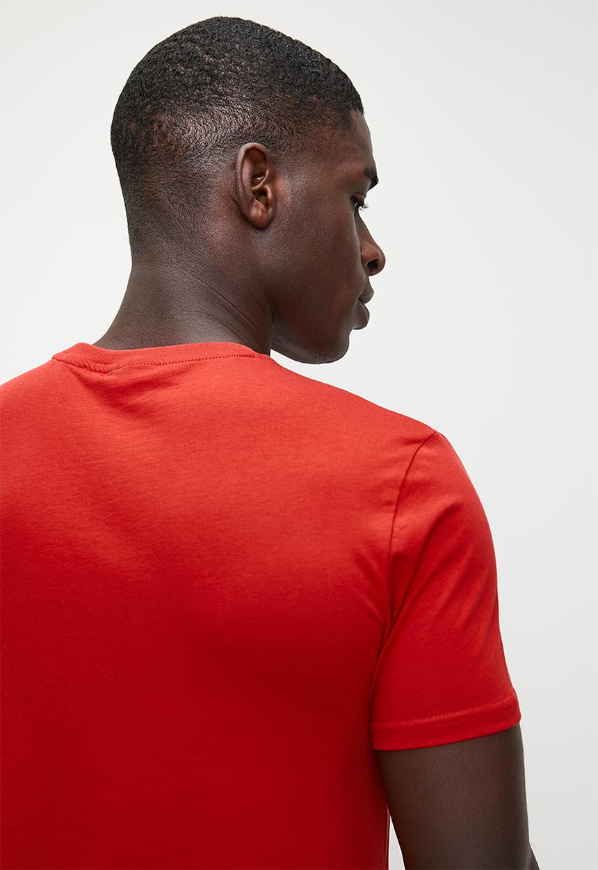 POLO - Fezile Sport Logo Short Sleeve Tee - Red