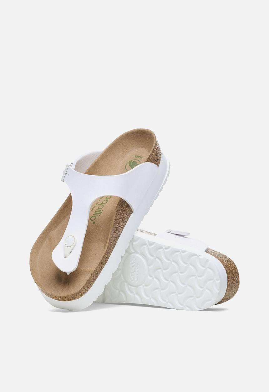 Birkenstock - Gizeh platform regular - white