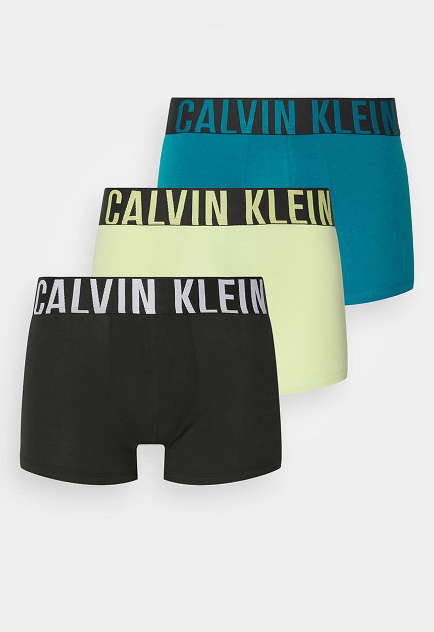 Calvin Klein - Boxer Brief 3Pk - Black, Ocean Depths, Shadow Lime