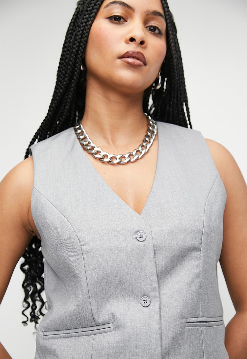 Superbalist - Co-ord waistcoat - grey