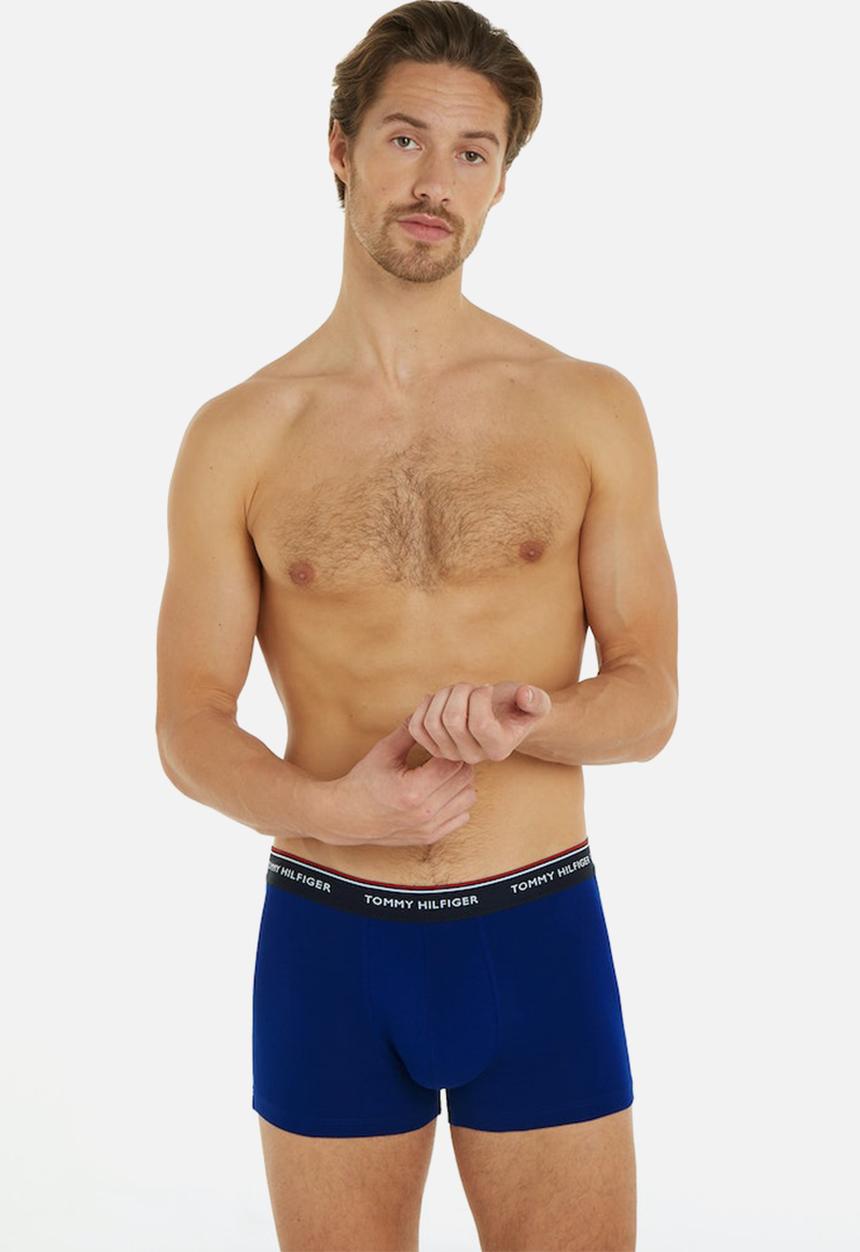Tommy Hilfiger - 3P TRUNK - Blue Spell/Anchor Blue/Dark Ash