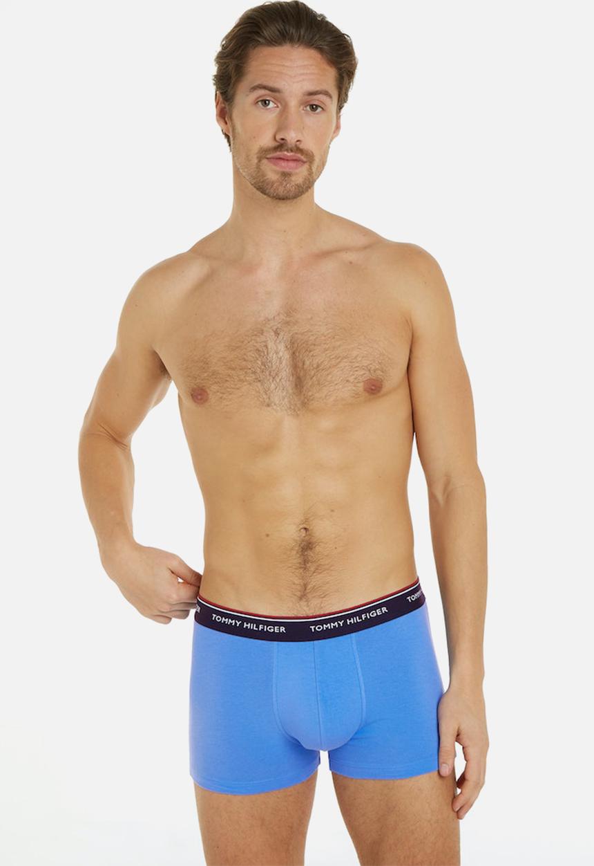 Tommy Hilfiger - 3P TRUNK - Blue Spell/Anchor Blue/Dark Ash