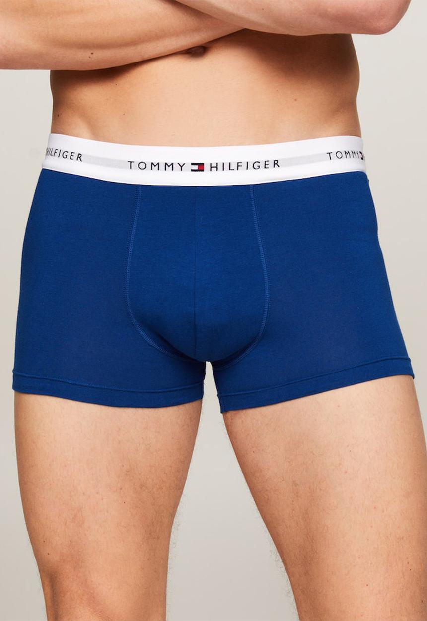 Tommy Hilfiger - 3P TRUNK - Hunter/Stonewash Gr/Des Sky