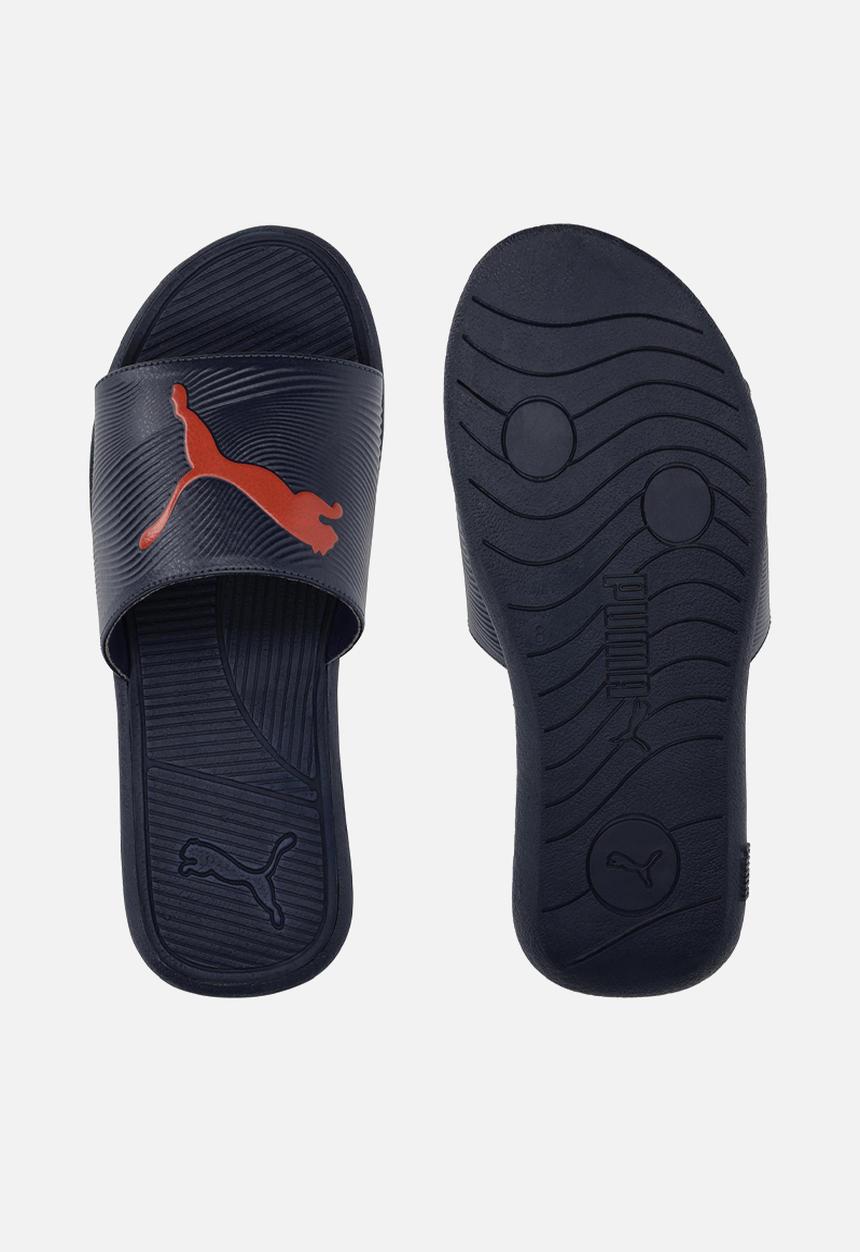 PUMA - Sporty Embossed 2.0 Slide - Navy