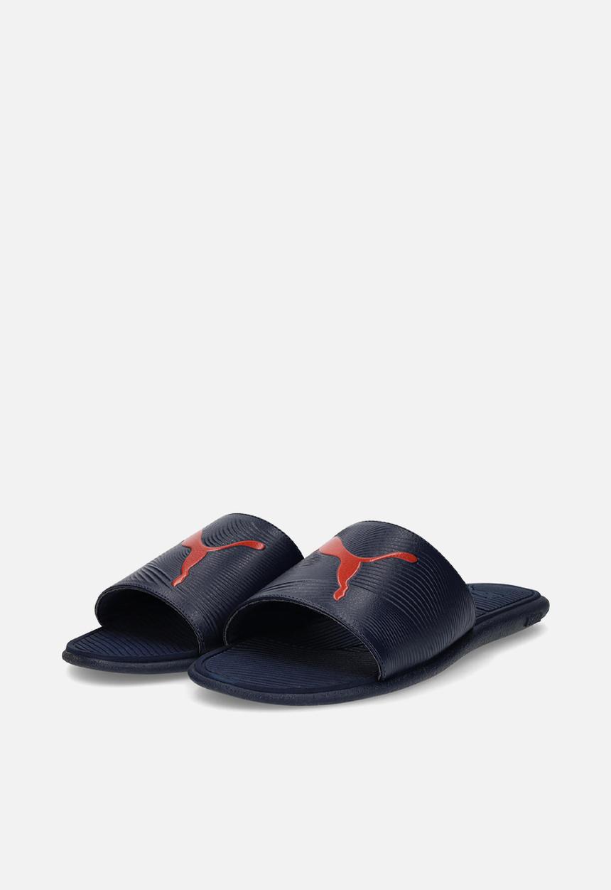 PUMA - Sporty Embossed 2.0 Slide - Navy