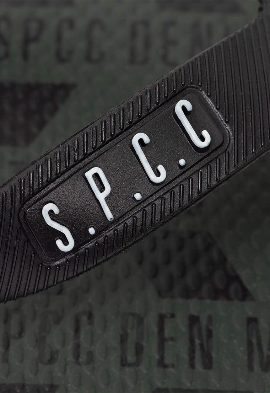 S.P.C.C - Fisk Flip Flops - Dark Fatigue