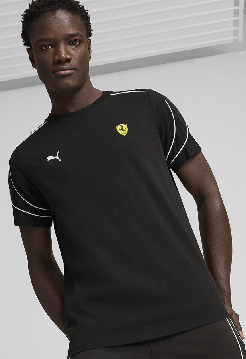 PUMA - Ferrari Race MT7+ Tee - PUMA Black