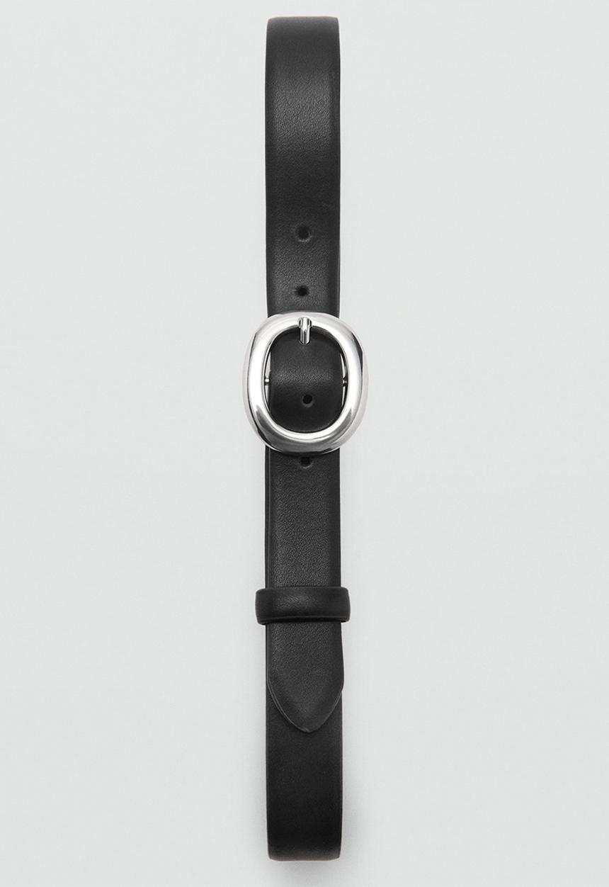 MANGO - Belt ring - black