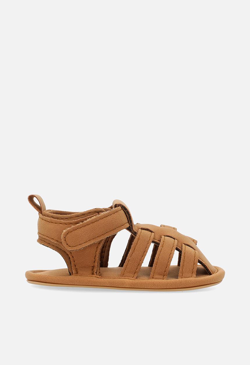 Pop Candy - Caged sandals - tan