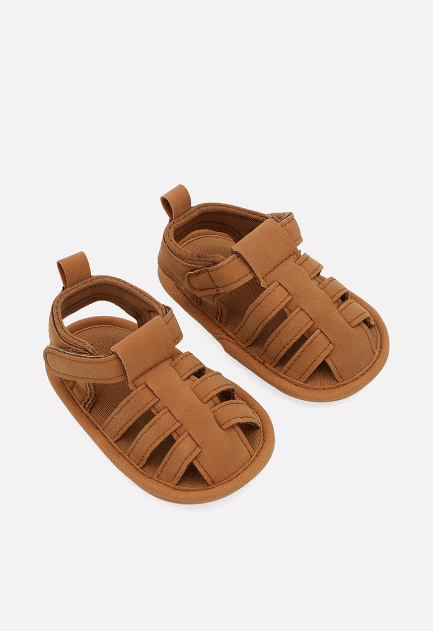 Pop Candy - Caged sandals - tan