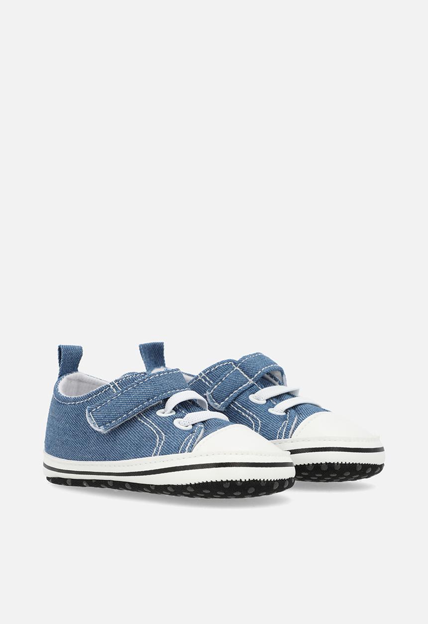 Pop Candy - Lace & velcro sneaker - blue