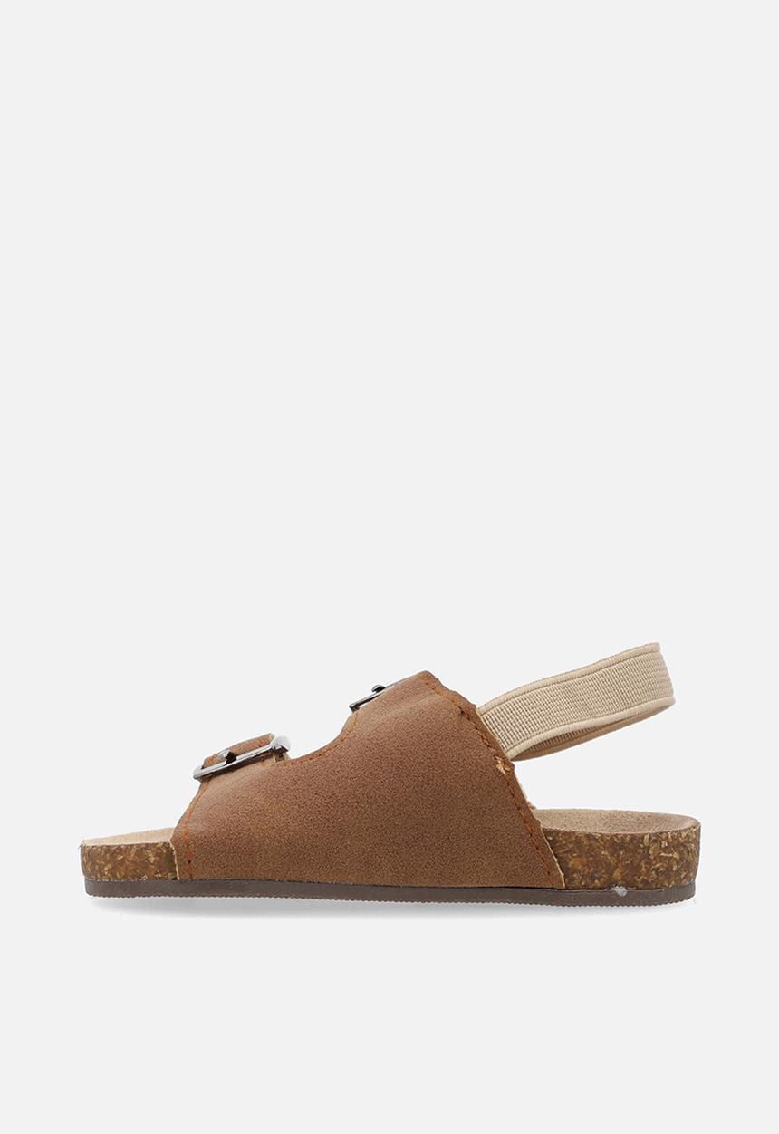 Pop Candy - Twin buckle sandals - brown