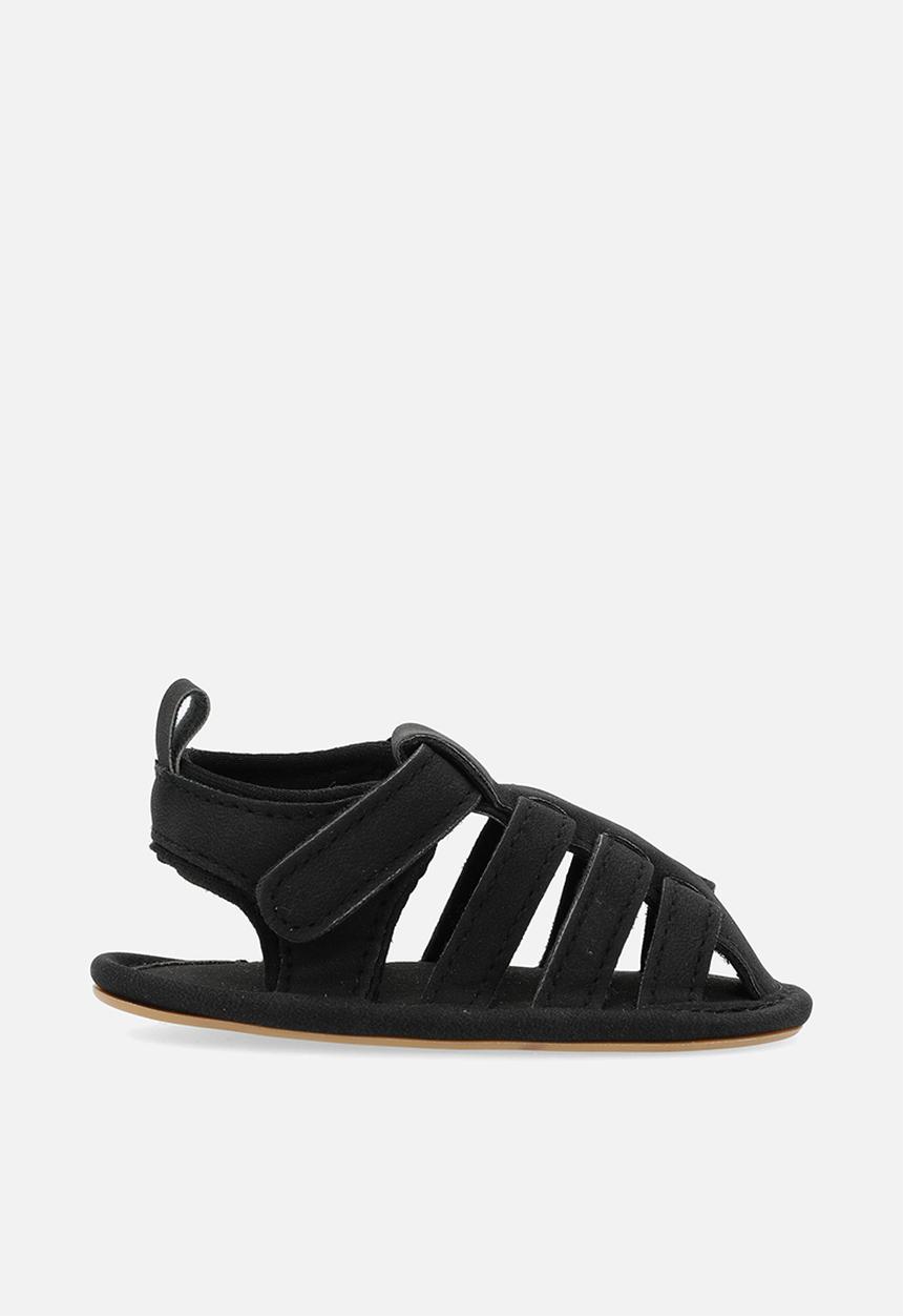 Pop Candy - Caged sandals - black