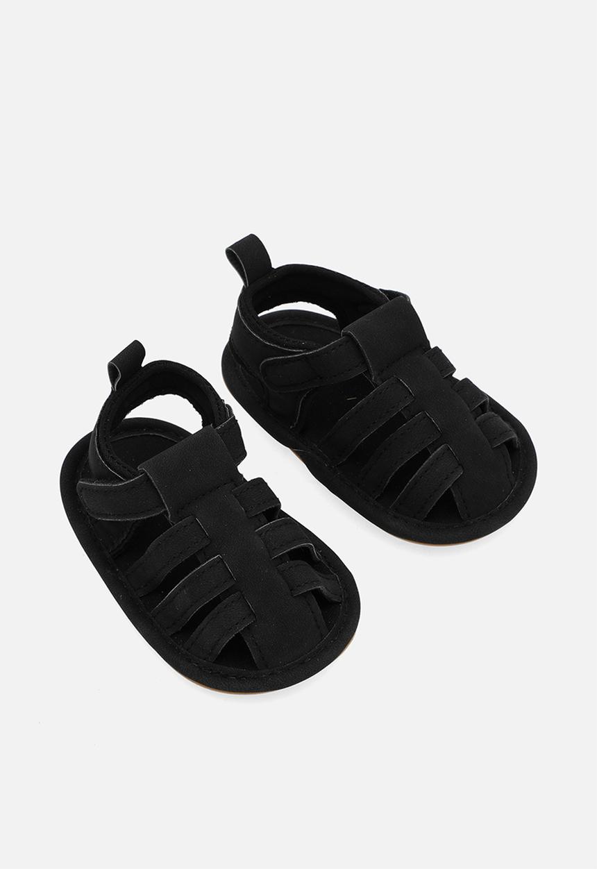 Pop Candy - Caged sandals - black