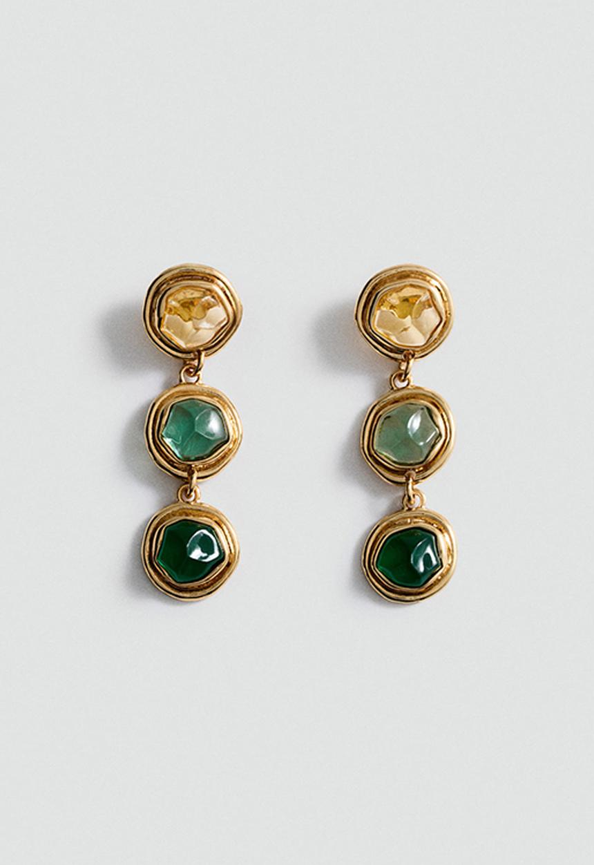 MANGO - Earrings coraline - gold