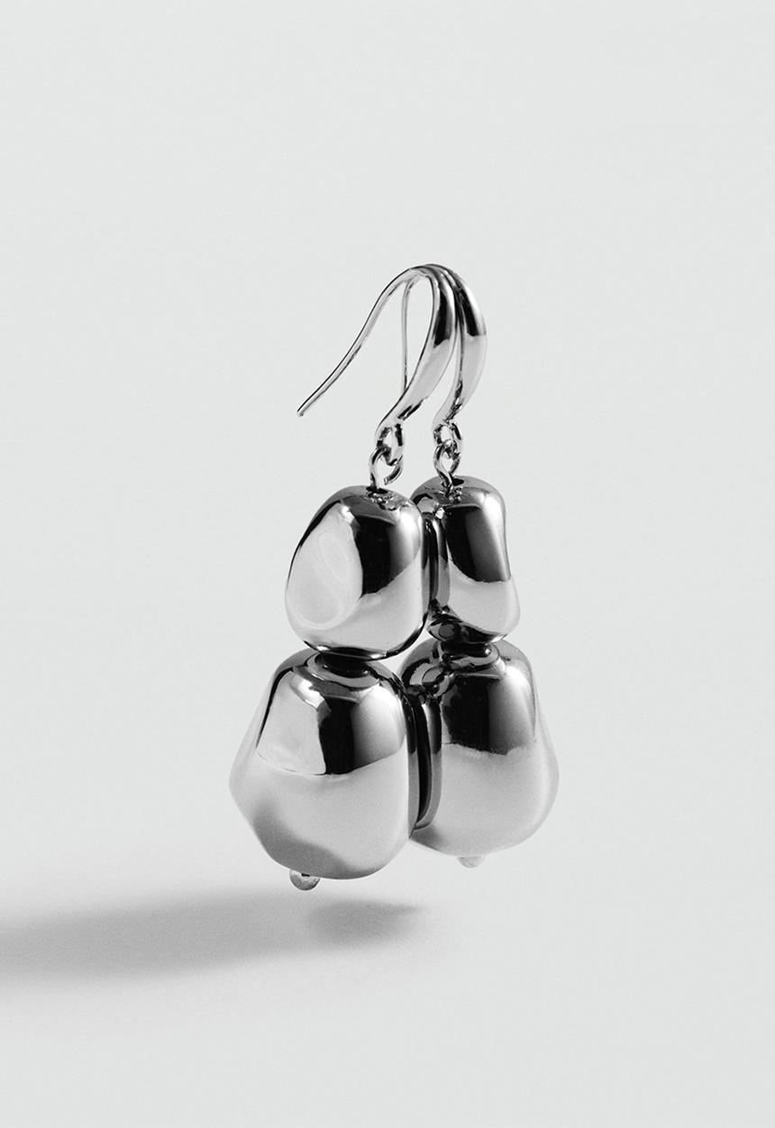 MANGO - Earrings cindy - silver