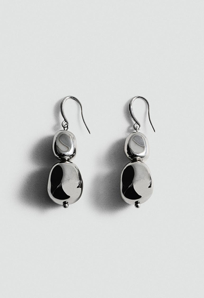 MANGO - Earrings cindy - silver