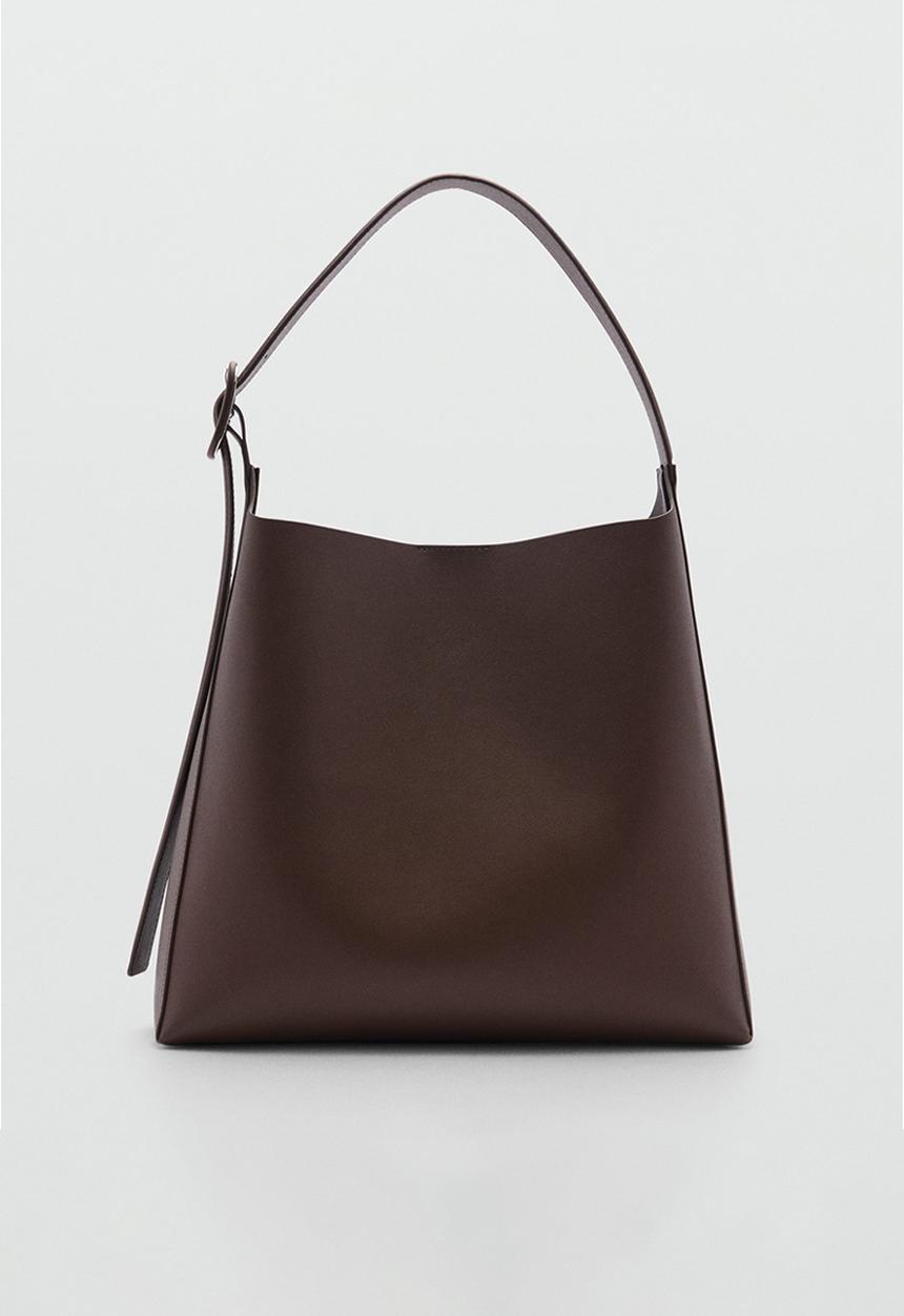 MANGO - Bag winnie - dark brown