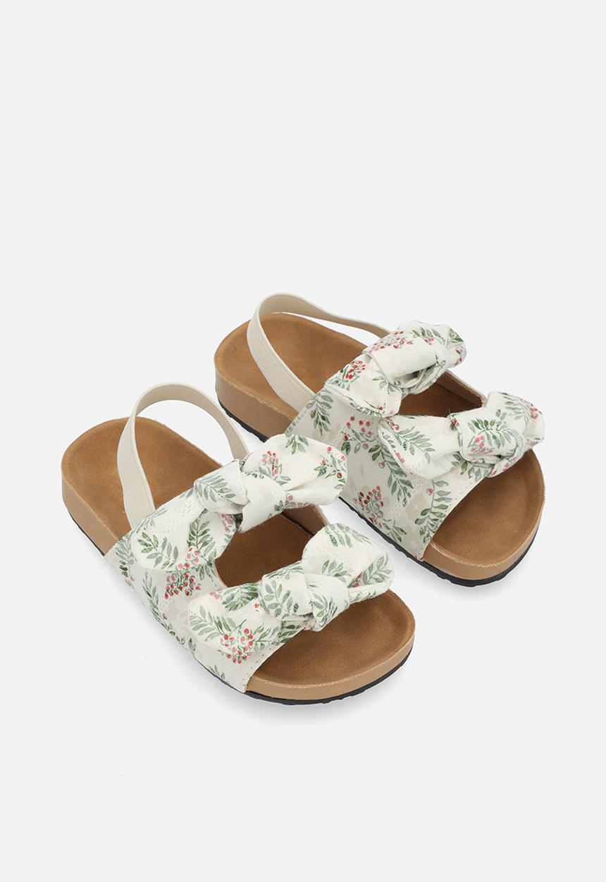 Pop Candy - Printed bowknot sandals - multi