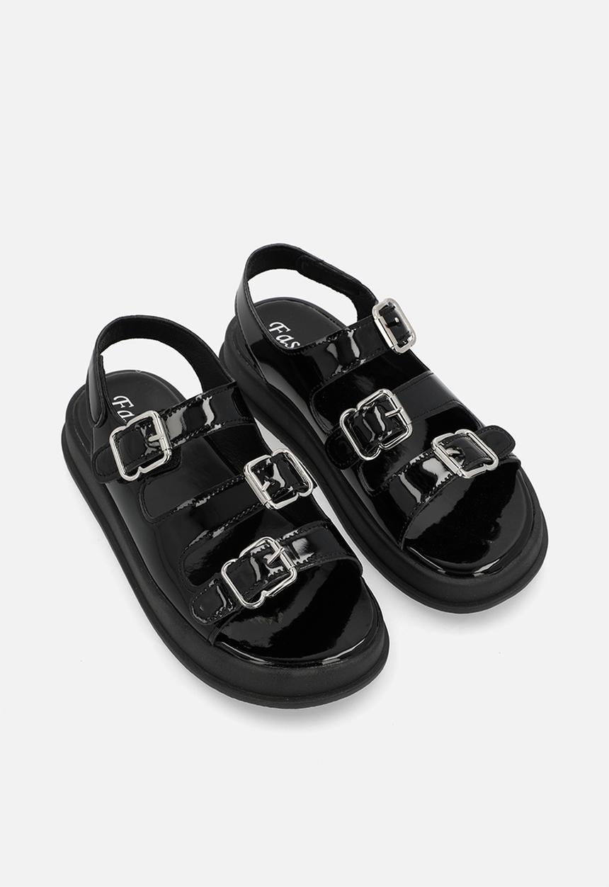 Pop Candy - Patent platform slides - black