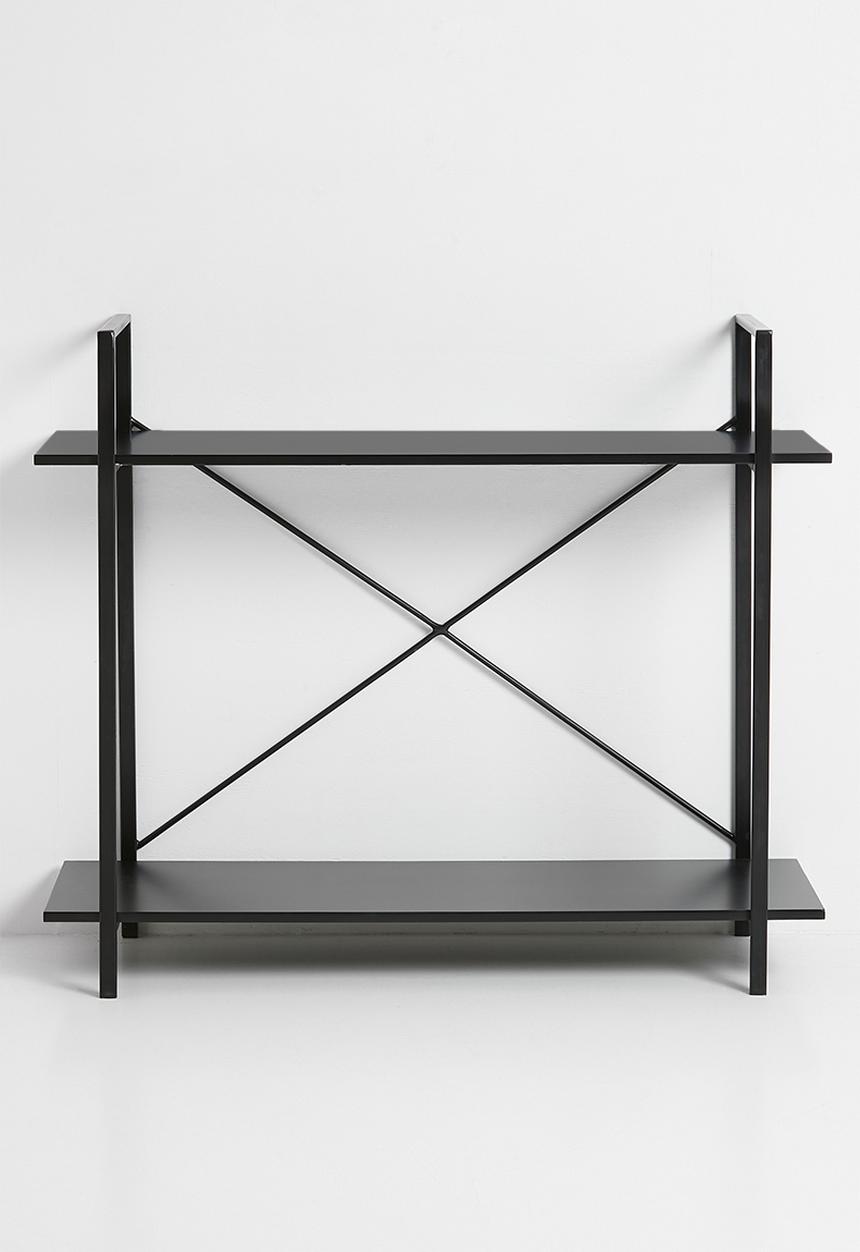 Native Decor - Industrial console - full black