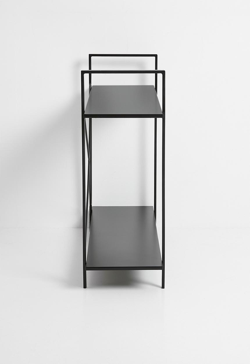 Native Decor - Industrial console - full black