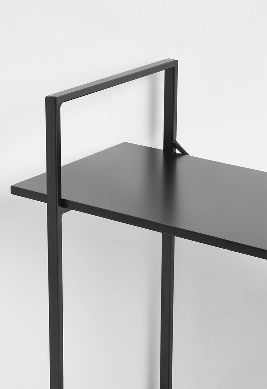 Native Decor - Industrial console - full black