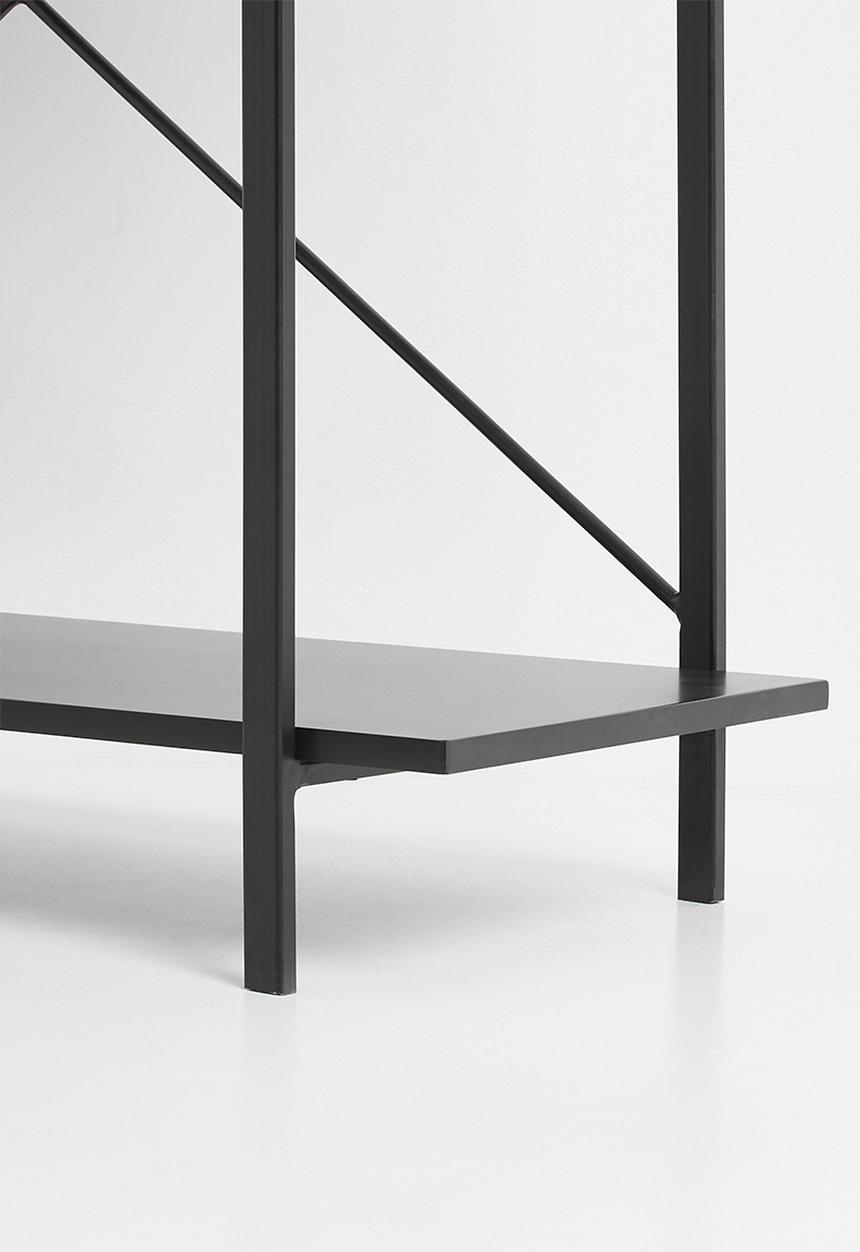 Native Decor - Industrial console - full black