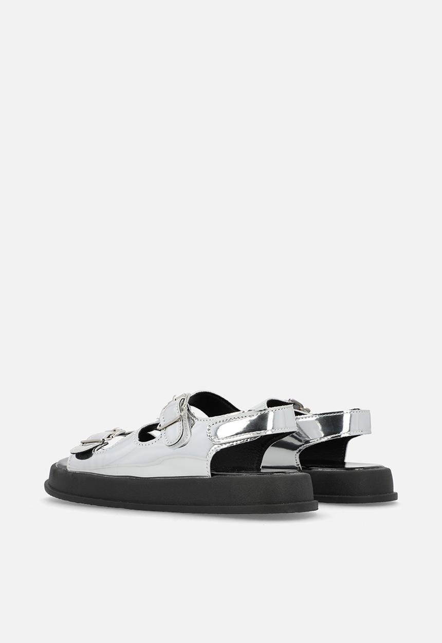 Pop Candy - Patent platform slides - silver