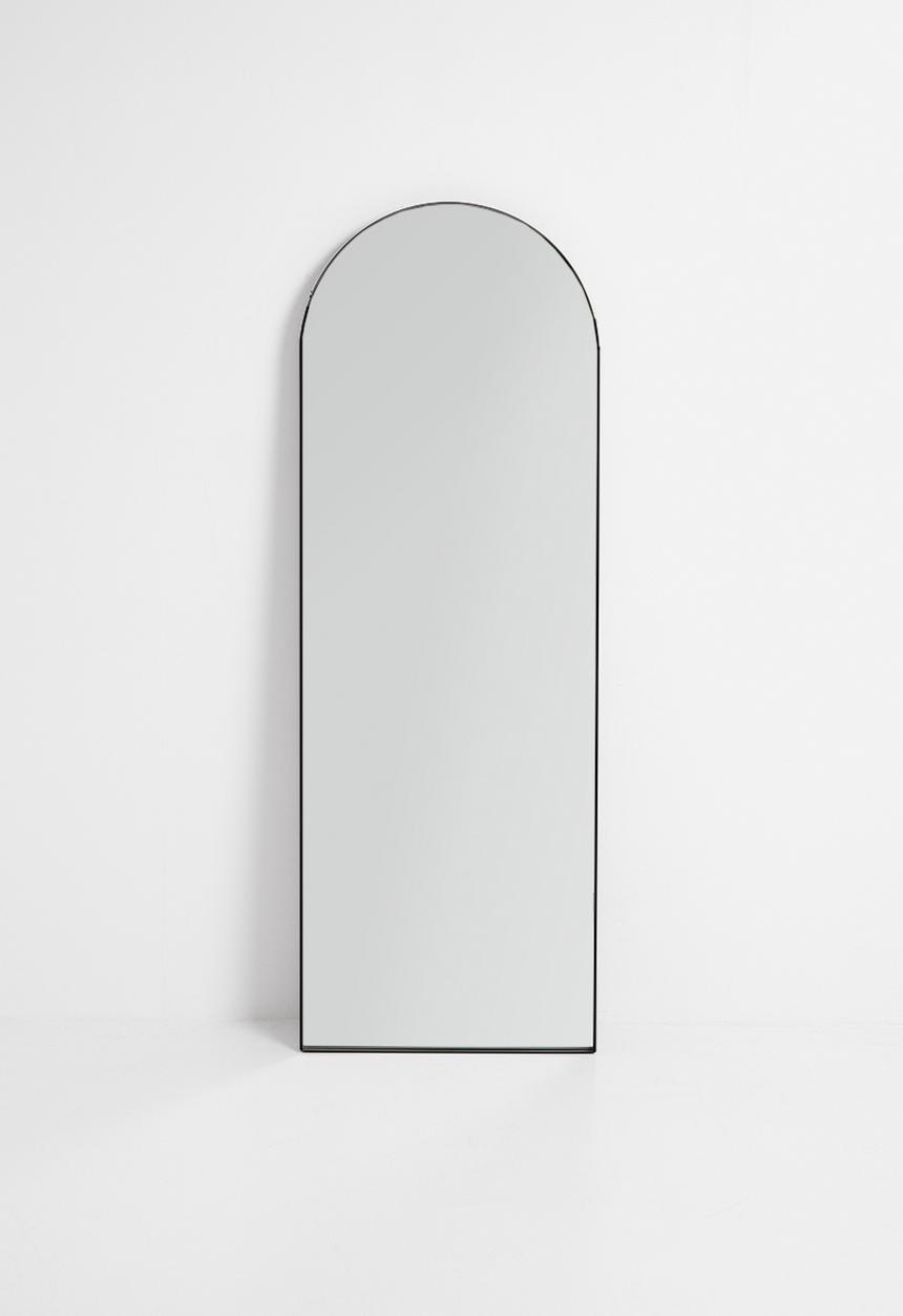 Sixth Floor - Arch Frame Full Length Mirror - Black