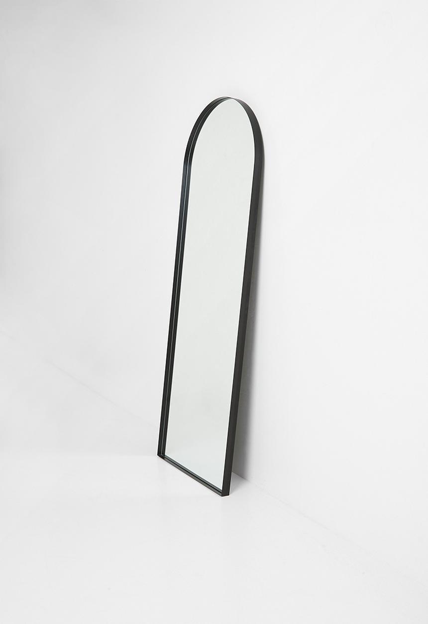 Sixth Floor - Arch Frame Full Length Mirror - Black