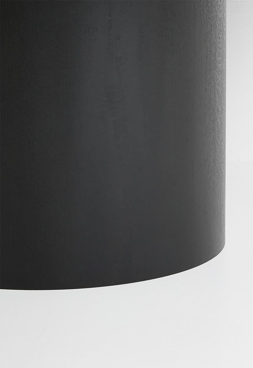 Sixth Floor - Halle wooden dining table - black