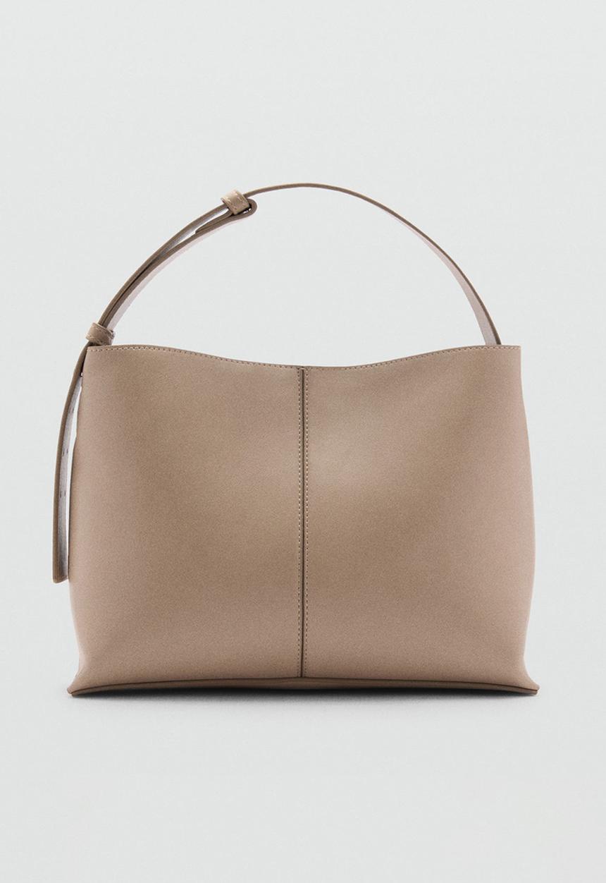 MANGO - Totes bag puala-red - natural