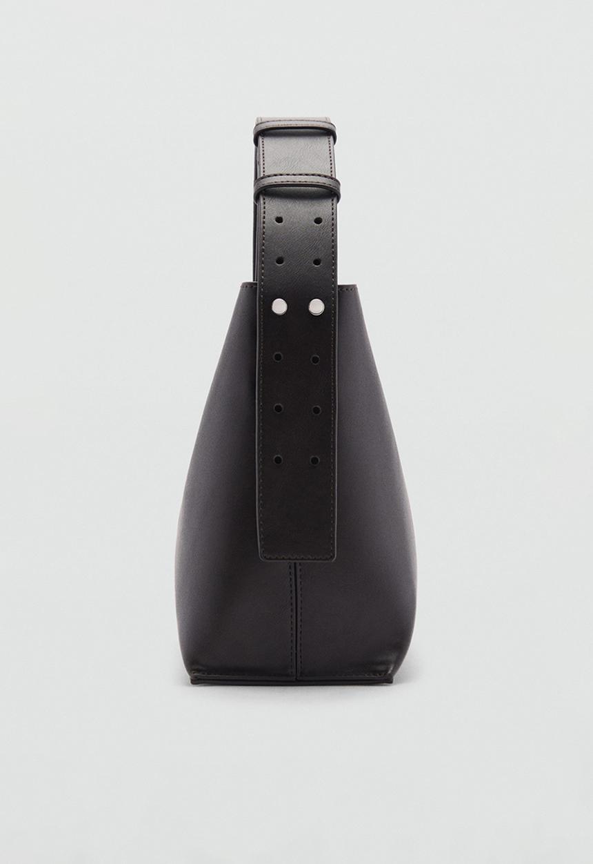 MANGO - Totes bag puala-red - dark brown