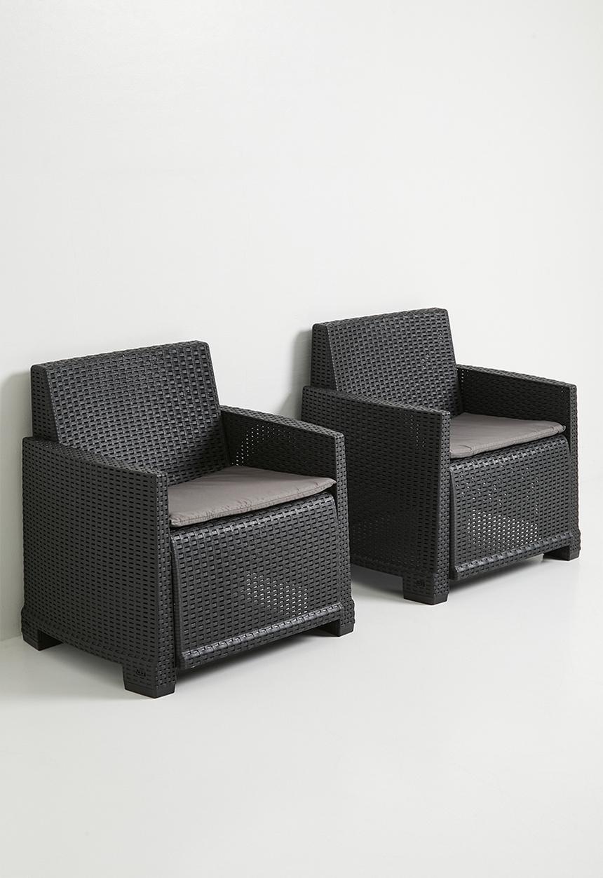 H&S - Italia Garden Furniture set - anthracite