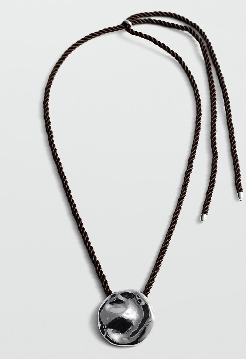 MANGO - Necklace cornelia - silver