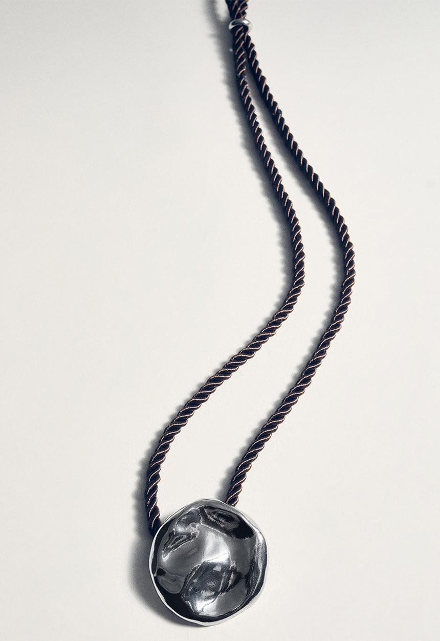 MANGO - Necklace cornelia - silver