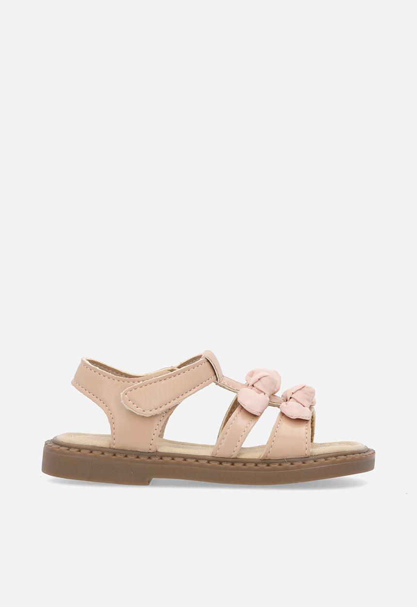 Pop Candy - Twin bowknot sandals - pink