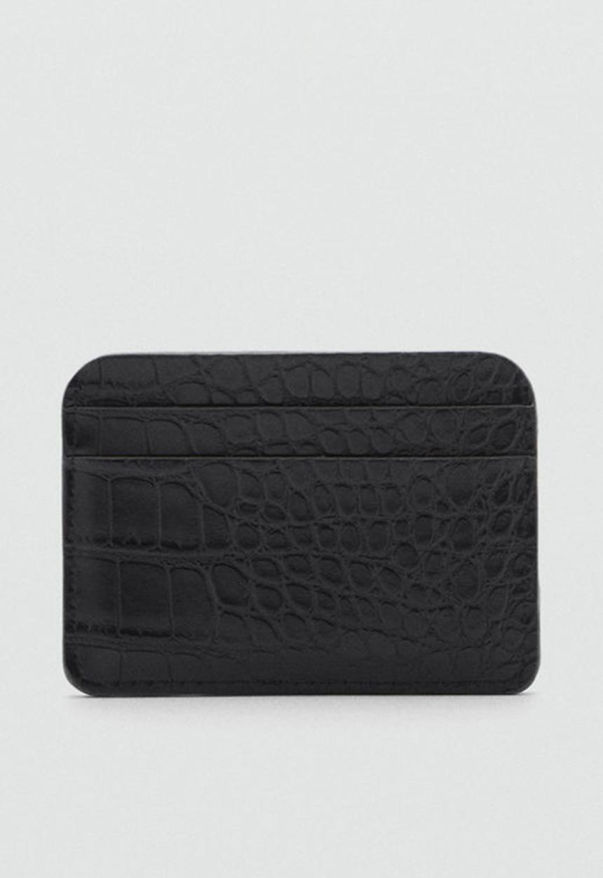 MANGO - Card holder leanor - black
